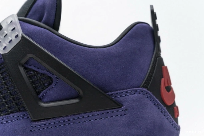 Air AJ4-766302 Scott x Purple Retro 4 Jordan Travis 0515